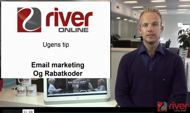 Ugens Tip – Email Marketing + Rabatkoder